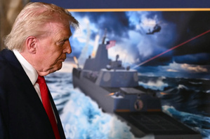 Donald Trump annonce des navires de guerre à son nom Donald Trump annonce des navires de guerre à son nom
