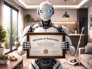Je voudrais un robot intelligent à la maison… mais il faut qu’il soit diplômé