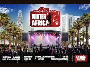 Winter Africa by WeCasablanca: deux soirées musicales pour clore l’année à Casablanca Winter Africa by WeCasablanca: deux soirées musicales pour clore l’année à Casablanca
