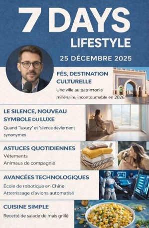 Podcast : l'essentiel de l'actualité Lifestyle de la semaine du 25-12-2025" Podcast : l'essentiel de l'actualité Lifestyle de la semaine du 25-12-2025"