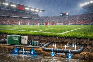 CAN 2025, l’aspirateur américain sous la pelouse des stades marocains CAN 2025, l’aspirateur américain sous la pelouse des stades marocains