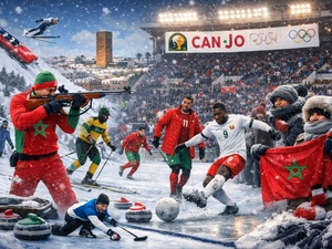 Il fait tellement froid au Maroc qu’on aurait dû organiser les Jeux olympiques d’hiver… en même temps que la CAN Il fait tellement froid au Maroc qu’on aurait dû organiser les Jeux olympiques d’hiver… en même temps que la CAN