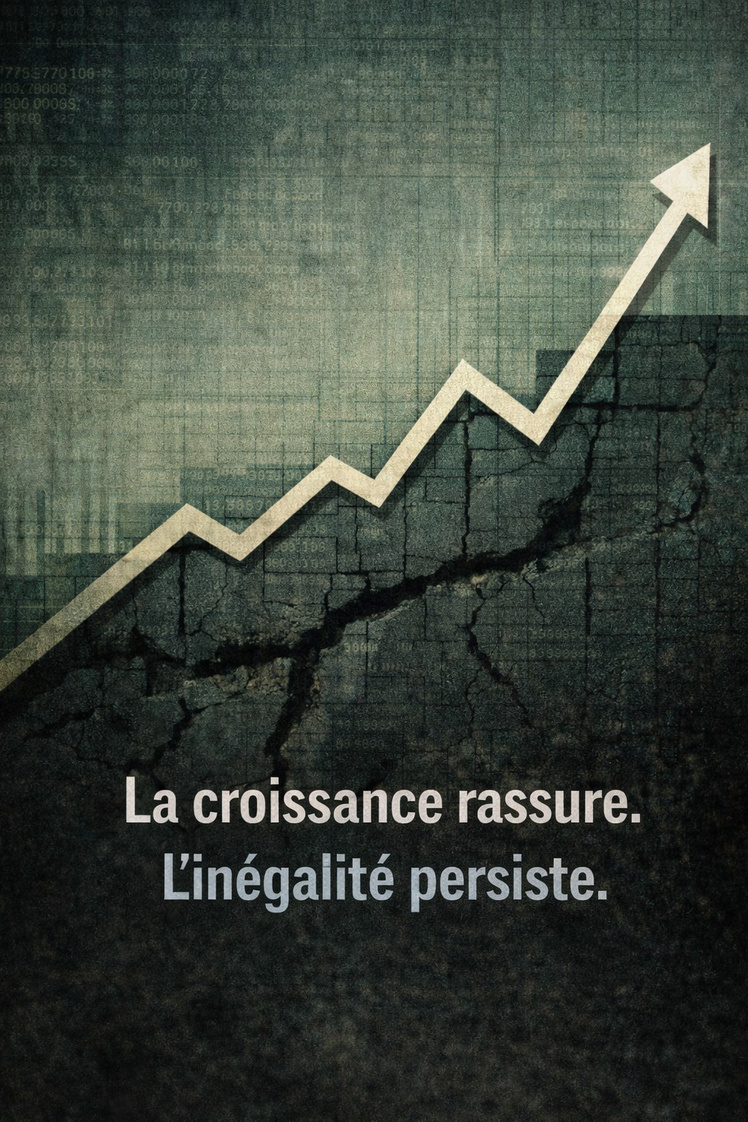 LA CROISSANCE RASSURE. L’INÉGALITÉ PERSISTE