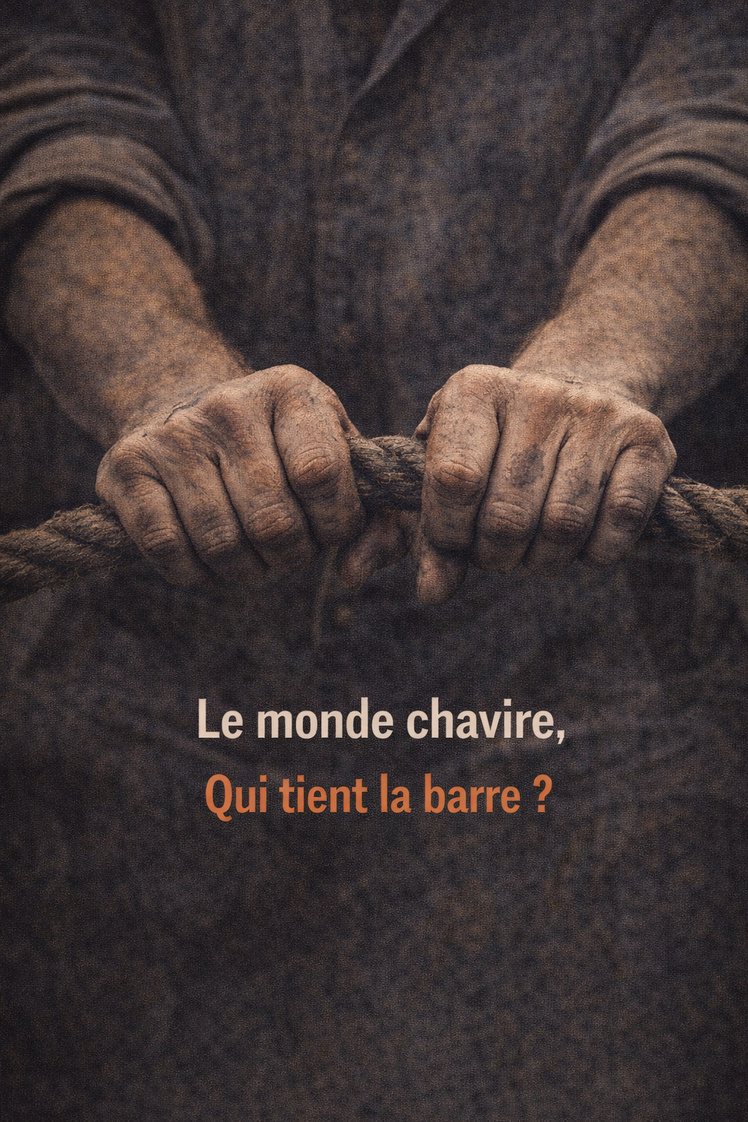 LE MONDE CHAVIRE, QUI TIENT LA BARRE ?