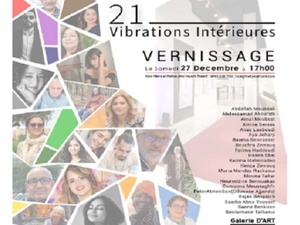 « 21/Vibrations intérieures » à Living 4 ART: 21 artistes en résonance à Casablanca « 21/Vibrations intérieures » à Living 4 ART: 21 artistes en résonance à Casablanca