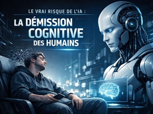 Le vrai risque de l'IA : La démission cognitive des humains