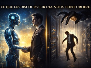 Ce que les discours sur l’IA nous font croire… et ce qu’ils oublient vraiment Ce que les discours sur l’IA nous font croire… et ce qu’ils oublient vraiment