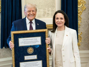 Venezuela–États-Unis : Maria Corina Machado offre sa médaille Nobel à Donald Trump