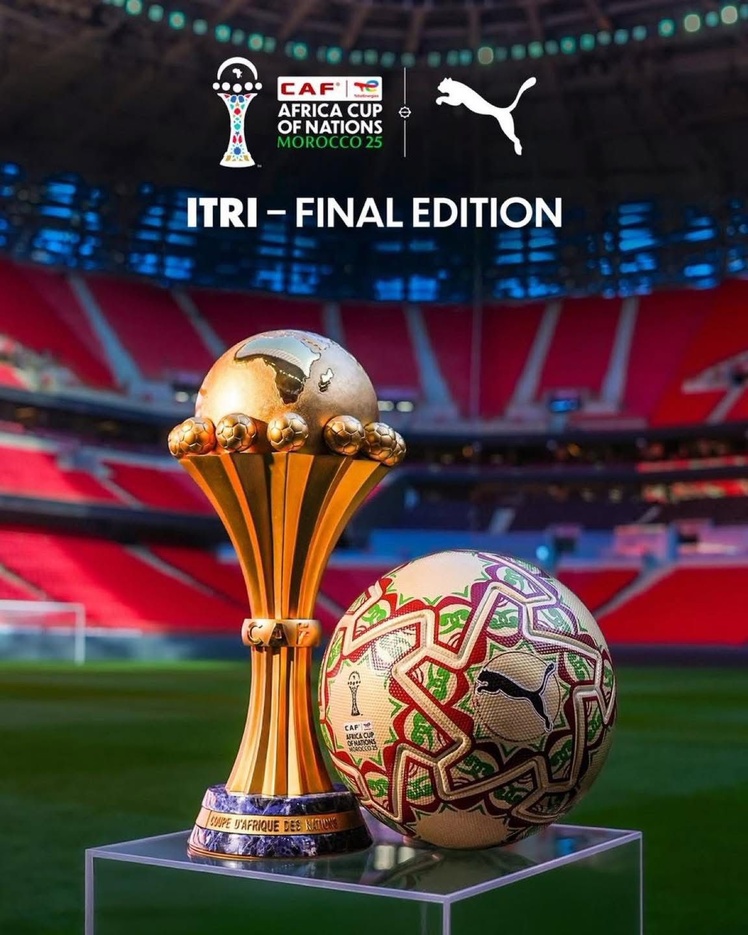 𝗢𝗙𝗙𝗜𝗖𝗜𝗘𝗟 ! La CAF dévoile le ballon de la finale de la CAN 2025 !