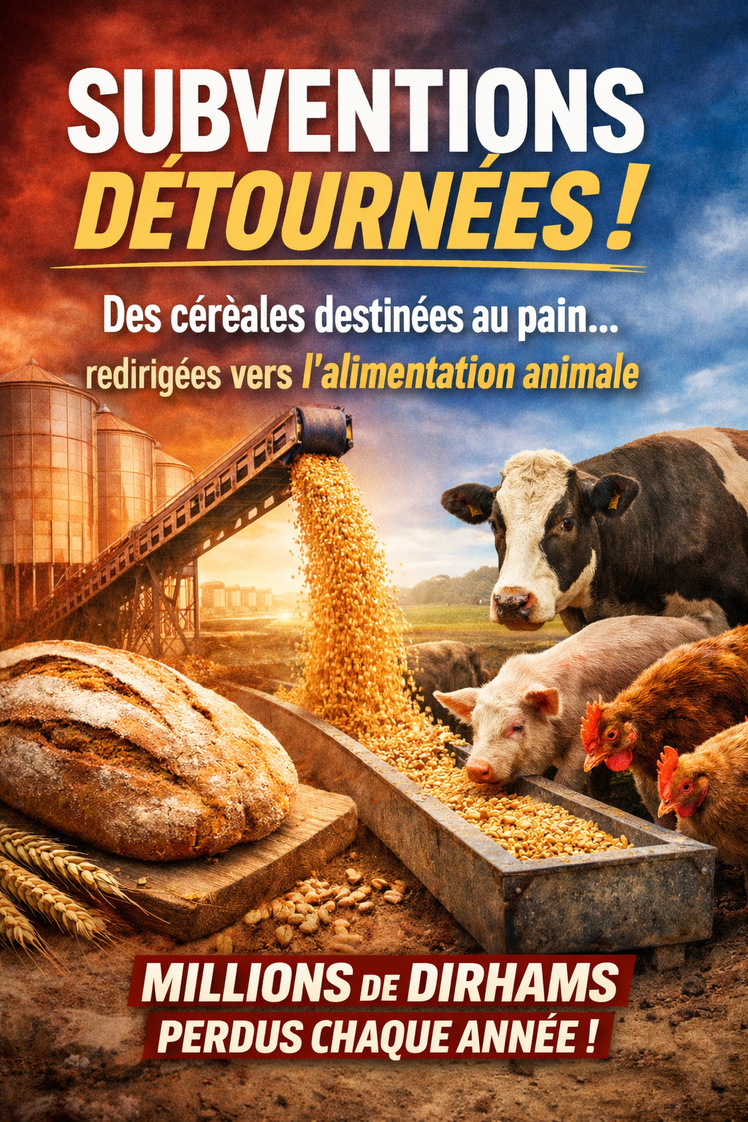 Subventions détournées : des céréales destinées au pain redirigées vers l’alimentation animale Subventions détournées : des céréales destinées au pain redirigées vers l’alimentation animale