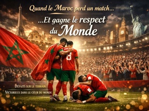 Quand le Maroc perd un match et gagne le respect du monde Quand le Maroc perd un match et gagne le respect du monde