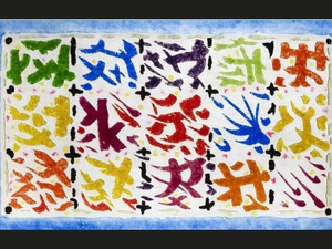 Au gré de la lumière : les vitraux et toiles de Tahar Ben Jelloun à L’Atelier 21