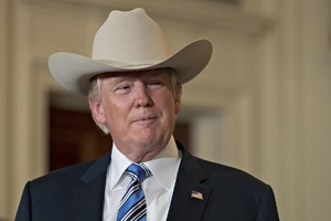 Donald Trump , cowboy sans foi ni loi dans l'âme, Donald Trump , cowboy sans foi ni loi dans l'âme,