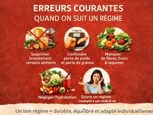 Les erreurs nutritionnelles les plus courantes quand on suit un régime