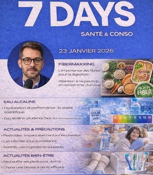 Podcast : l'essentiel de l'actualité Santé & Conso de la semaine du 23-01-2026"