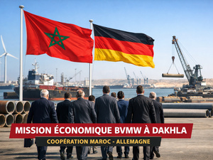 Mission économique Maroc-Allemagne : quand entreprises allemandes, investissement et Dakhla dessinent de nouvelles opportunités industrielles et énergétiques Mission économique Maroc-Allemagne : quand entreprises allemandes, investissement et Dakhla dessinent de nouvelles opportunités industrielles et énergétiques