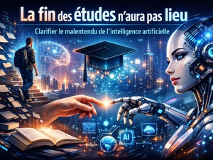 La fin des études n’aura pas lieu : clarifier le malentendu de l’intelligence artificielle
