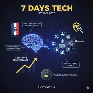 Podcast : l'essentiel de l'actualité Tech de la semaine du 27-01-2026" Podcast : l'essentiel de l'actualité Tech de la semaine du 27-01-2026"