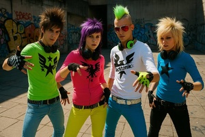 Tecktonik : la danse fluo des années 2000 revient sur TikTok ! Tecktonik : la danse fluo des années 2000 revient sur TikTok !