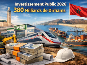 PLF Investissement public 2026 : 380 milliards de dirhams pour réinventer l’équité territoriale et propulser l’économie marocaine