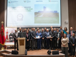 Le CHU Mohammed VI décroche la certification HQE « Exceptionnel » Le CHU Mohammed VI décroche la certification HQE « Exceptionnel »