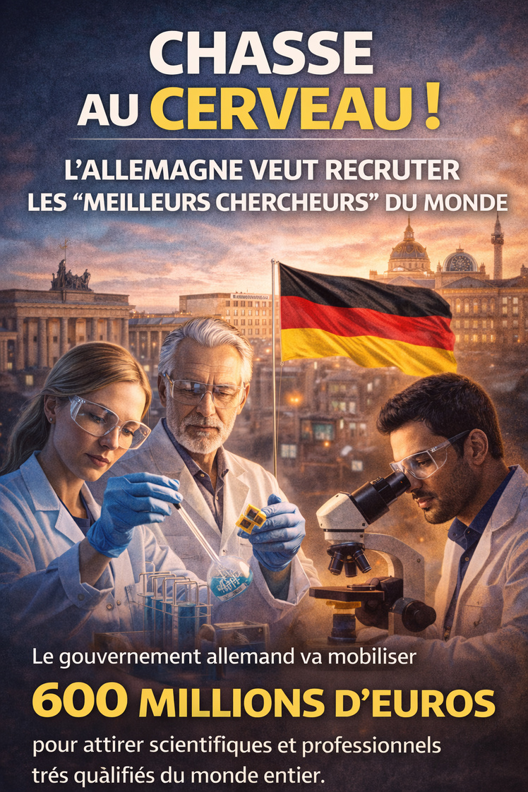 L’Allemagne veut recruter les “meilleurs chercheurs” du monde L’Allemagne veut recruter les “meilleurs chercheurs” du monde