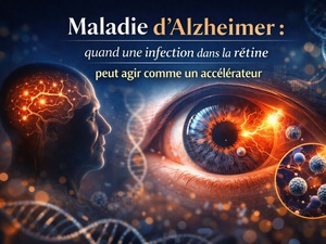Maladie d’Alzheimer : quand une infection dans la rétine peut agir comme un accélérateur Maladie d’Alzheimer : quand une infection dans la rétine peut agir comme un accélérateur