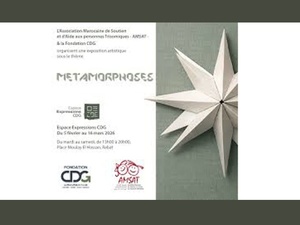 « Métamorphoses » à Rabat: quand l’art révèle la créativité des jeunes trisomiques