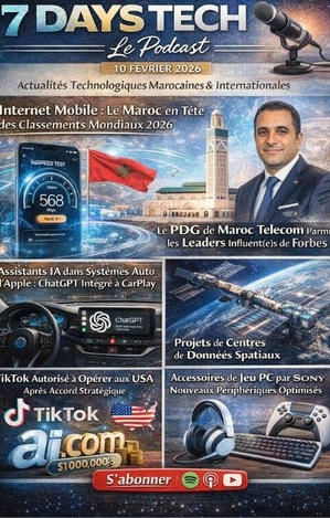 Podcast : l'essentiel de l'actualité Tech de la semaine du 10-02-2026"