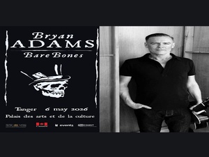 The Bare Bones Show: deux dates intimistes de Bryan Adams au Royaume