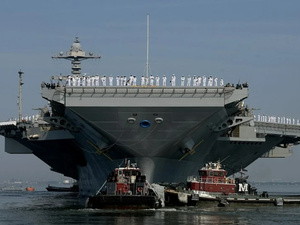 Un second porte‑avions américain va être déployé dans le Golfe face aux tensions avec l’Iran Un second porte‑avions américain va être déployé dans le Golfe face aux tensions avec l’Iran