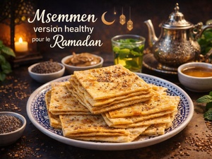 Ramadan approche : et si on réinventait le Msemmen en version healthy ? Ramadan approche : et si on réinventait le Msemmen en version healthy ?