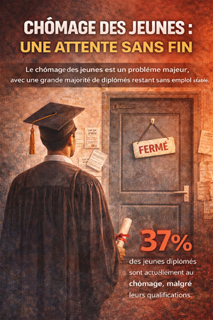 Chômage des jeunes : Une longue attente sans visibilité Chômage des jeunes : Une longue attente sans visibilité