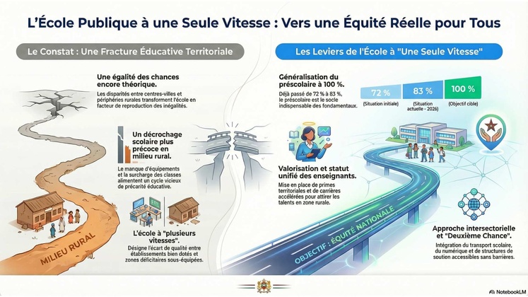 École publique à une seule vitesse : promesse d’équité ou illusion persistante ?