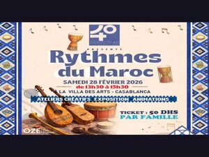 "Rythmes du Maroc": une escale familiale et immersive à la Villa des Arts de Casablanca