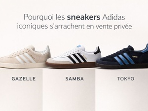 Pourquoi les sneakers Adidas iconiques s’arrachent en vente privée