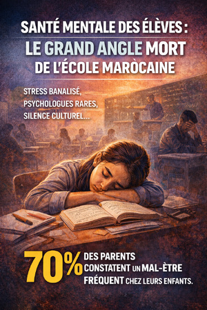 ​Santé mentale des élèves : le grand angle mort de l’école marocaine