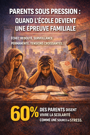 ​Parents sous pression : quand l’école devient une épreuve familiale