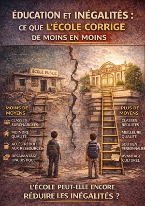 ​Éducation et inégalités : ce que l’école corrige de moins en moins