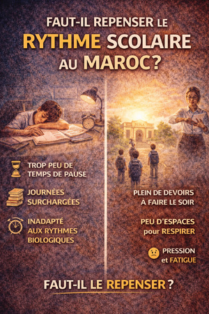 ​Faut-il repenser le rythme scolaire au Maroc ?