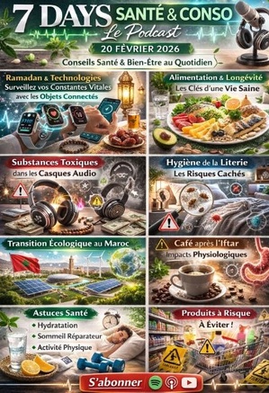 Podcast : l'essentiel de l'actualité Santé de la semaine du 20-02-2026"