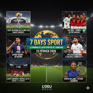 Podcast : l'essentiel de l'actualité Sport de la semaine du 23-02-2026"