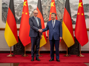 Realpolitik à Pékin : Friedrich Merz place l'économie au cœur de sa visite en Chine Realpolitik à Pékin : Friedrich Merz place l'économie au cœur de sa visite en Chine