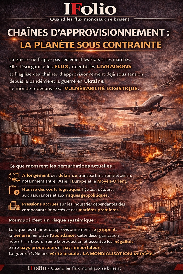 Chaînes d’approvisionnement : la planète sous contrainte