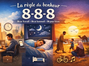 La règle du 8-8-8 peut-elle encore fonctionner au Maroc ? La règle du 8-8-8 peut-elle encore fonctionner au Maroc ?