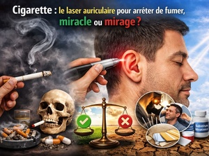 Entretien – Cigarette : le laser auriculaire pour arrêter de fumer, miracle ou mirage ? Entretien – Cigarette : le laser auriculaire pour arrêter de fumer, miracle ou mirage ?