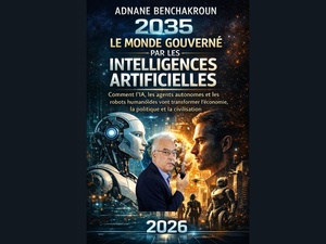 Parution du livre : 2035  : Le monde gouverné par les intelligences artificielles