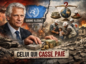 Guerres illégales : Dominique de Villepin propose que les pays agresseurs paient la reconstruction