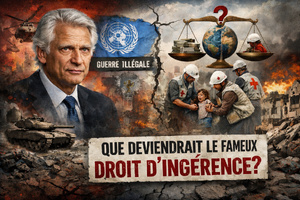 Guerres illégales : Dominique de Villepin propose que les pays agresseurs paient la reconstruction Guerres illégales : Dominique de Villepin propose que les pays agresseurs paient la reconstruction