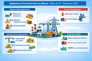 Industrie marocaine : les signaux de reprise… mais des fragilités persistantes
